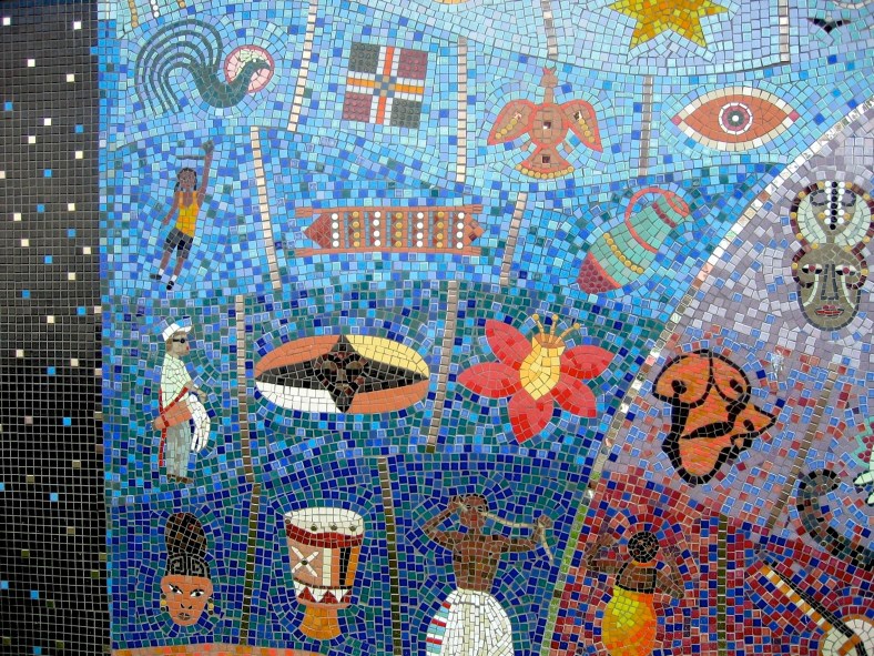 Caraf Centre Wall left side detail