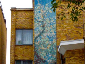 Pixelated Tree - Brixton Hill London